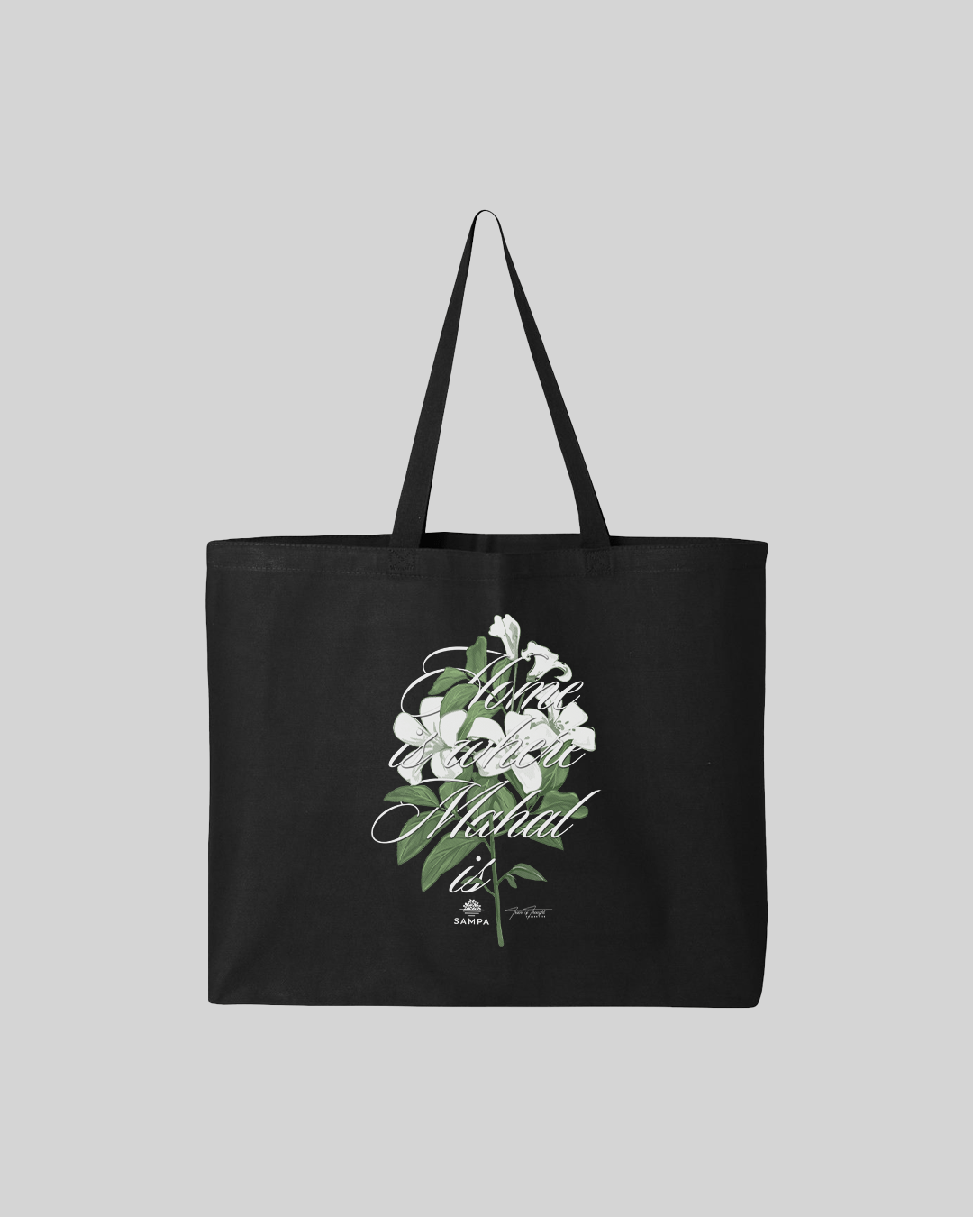 Food For Thought Black Tote Bag Vol 2 - trainofthoughtcollective