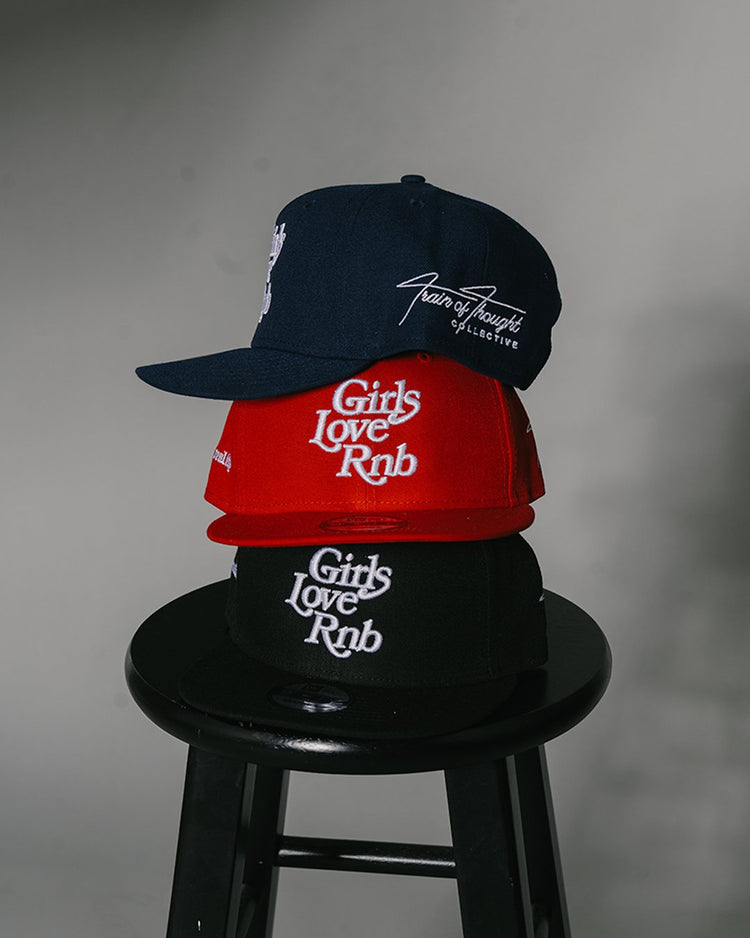Girls Love Rnb V3 New Era Black Snapback - trainofthoughtcollective