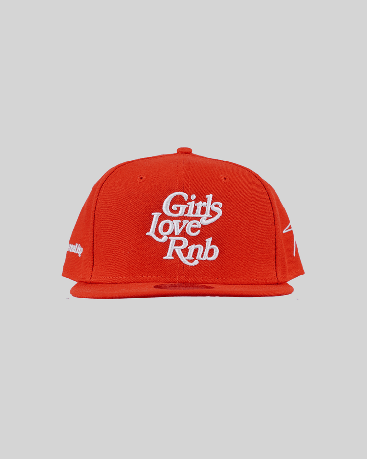 Girls Love Rnb V3 New Era Red Snapback - trainofthoughtcollective