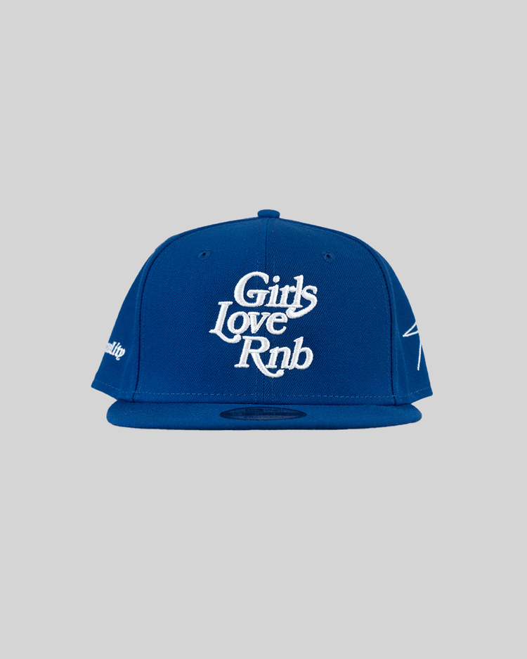 Girls Love Rnb V3 New Era Royal Blue Snapback - trainofthoughtcollective