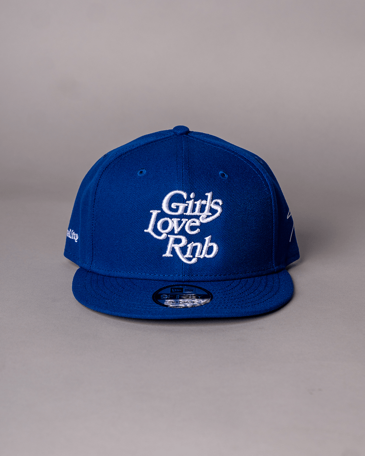Girls Love Rnb V3 New Era Royal Blue Snapback - trainofthoughtcollective