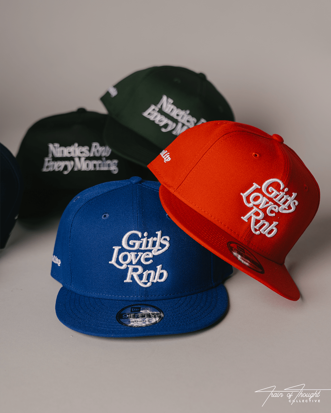 Girls Love Rnb V3 New Era Royal Blue Snapback - trainofthoughtcollective