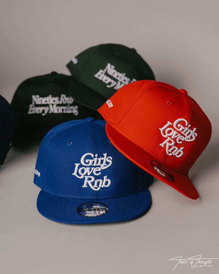 Girls Love Rnb V3 New Era Royal Blue Snapback - trainofthoughtcollective
