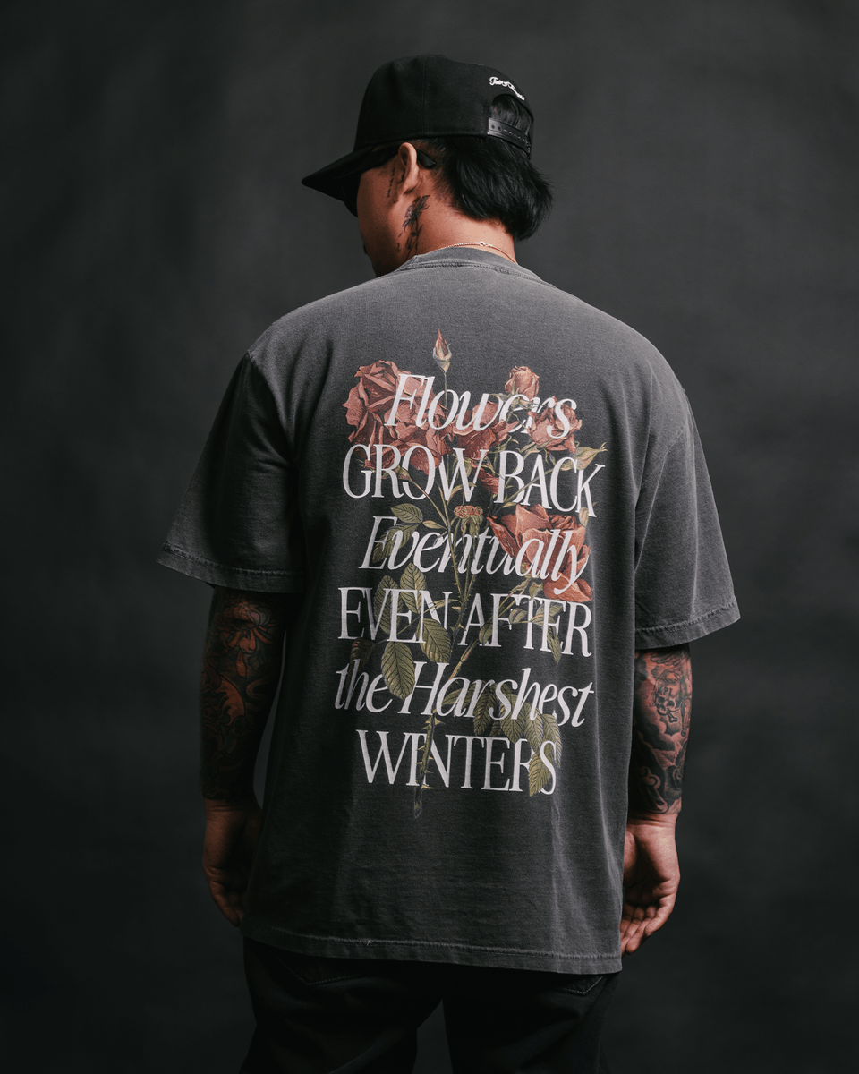 Growth Eventually V2 | Oversized Shadow Graphic Tee