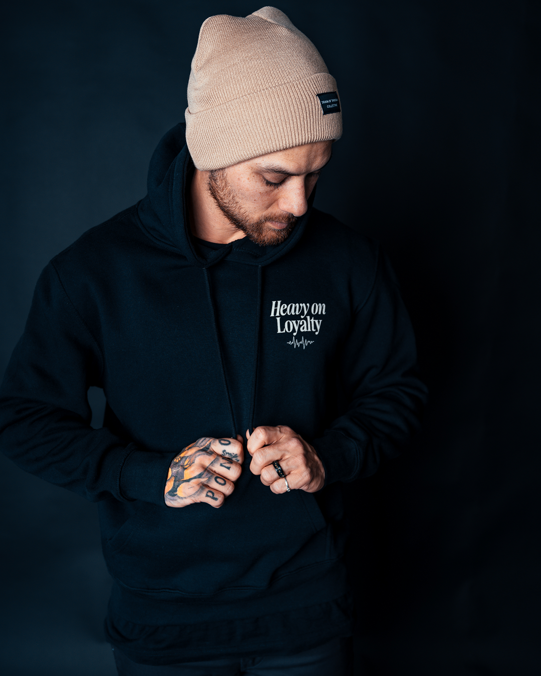 Heavy On Loyalty Black Hoodie