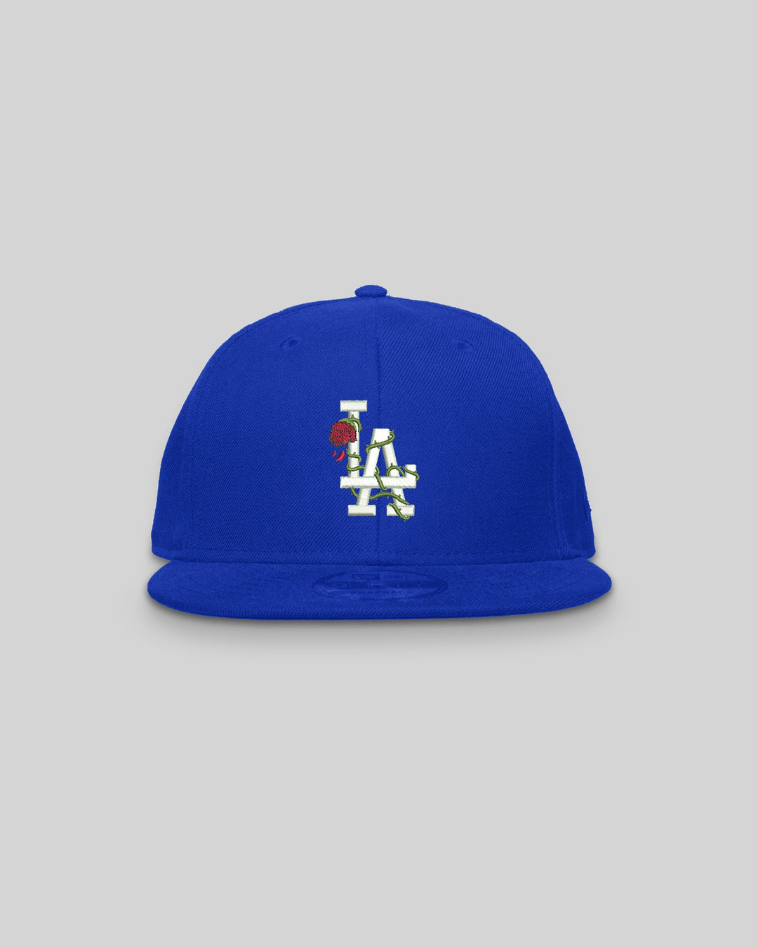 LA City Rose Royal Blue New Era Hat Snapback - trainofthoughtcollective