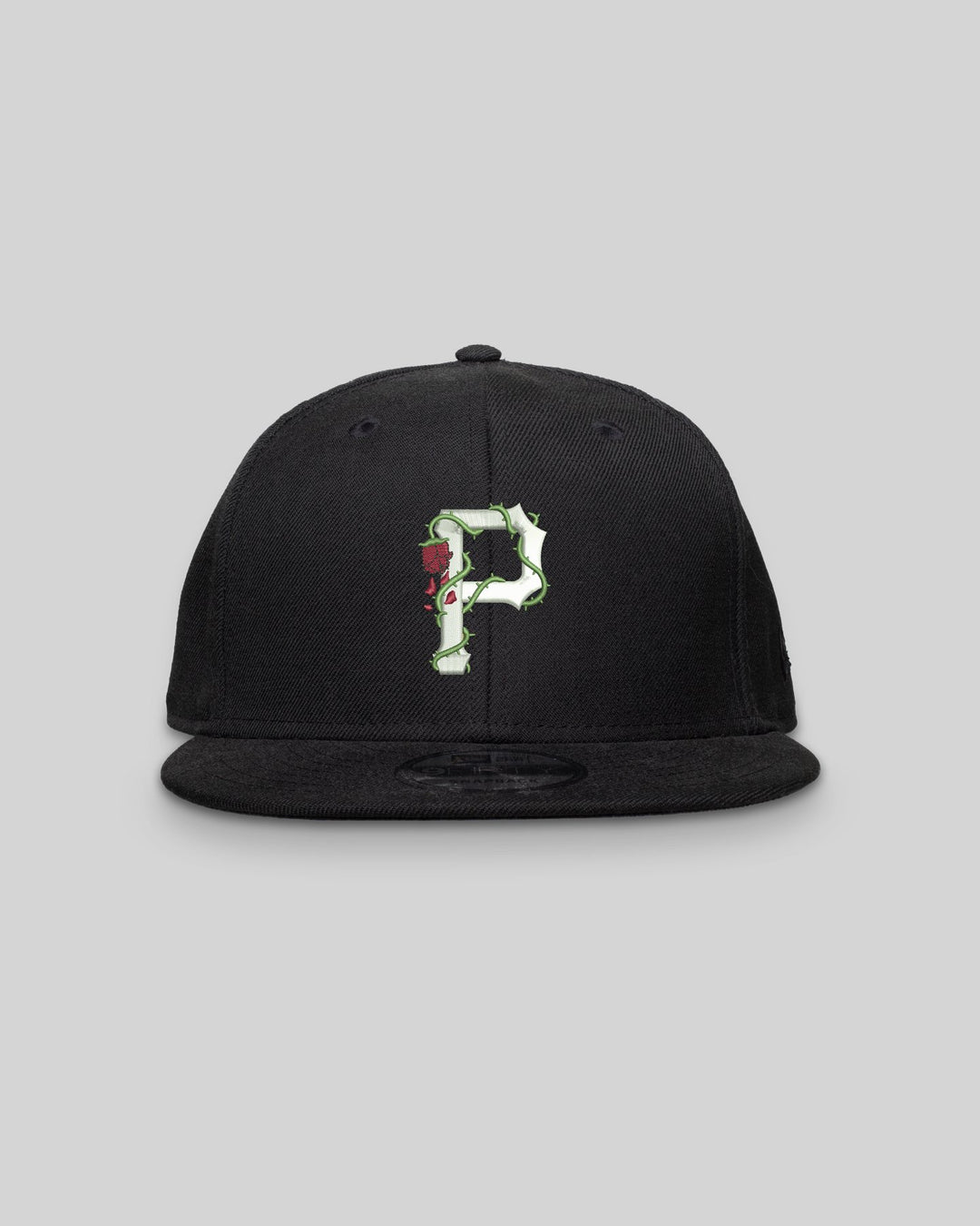 P City Rose New Era Black/White Snapback - trainofthoughtcollective