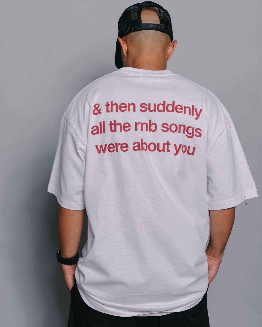 Rnb Songs $12 White Tee - trainofthoughtcollective