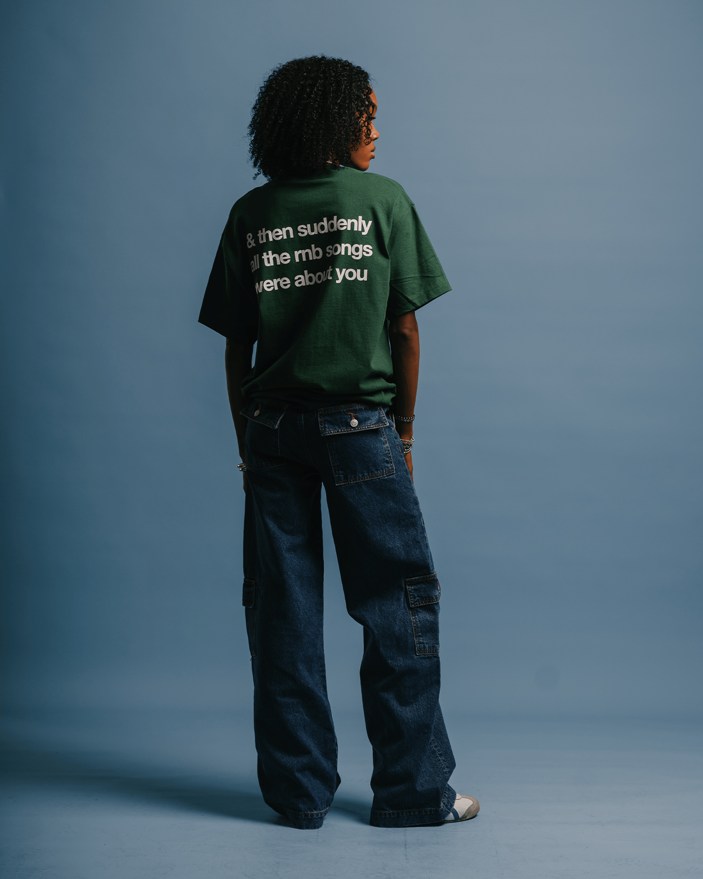 Rnb Songs V2 Green Tee - trainofthoughtcollective