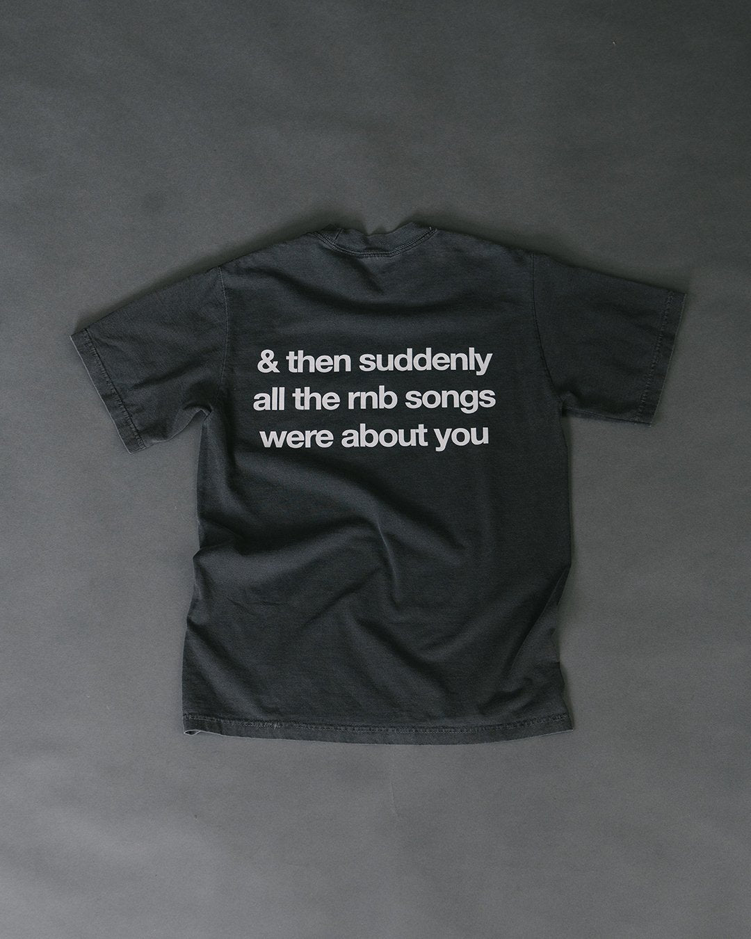 Rnb Songs V3 Oversized Shadow Tee - trainofthoughtcollective