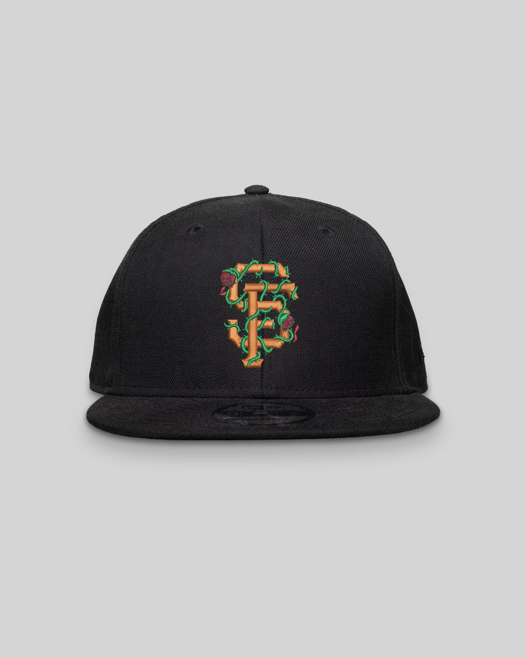 SF City Rose New Era Black Snapback - trainofthoughtcollective