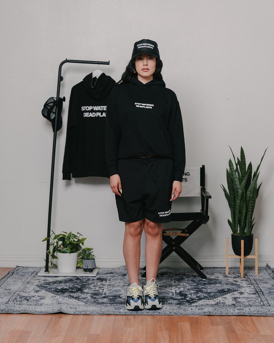 Stop Watering Dead Plants 2.0 Active Shorts 18” - trainofthoughtcollective