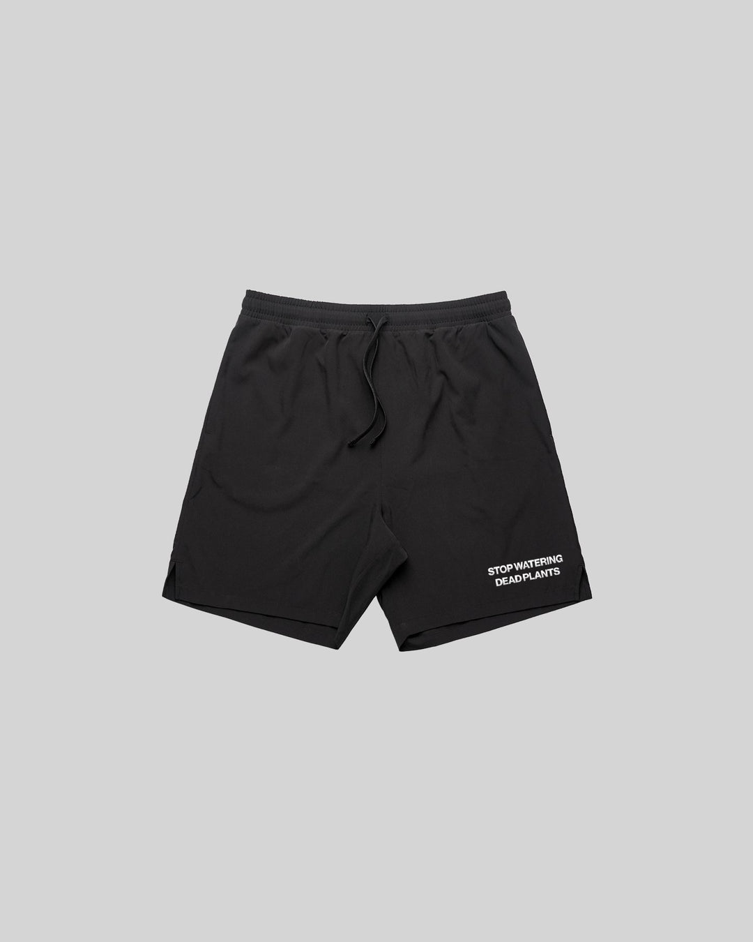 Stop Watering Dead Plants 2.0 Active Shorts 18” - trainofthoughtcollective