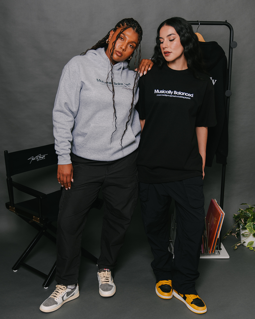 Musically Balanced 2.0 Grey Hoodie