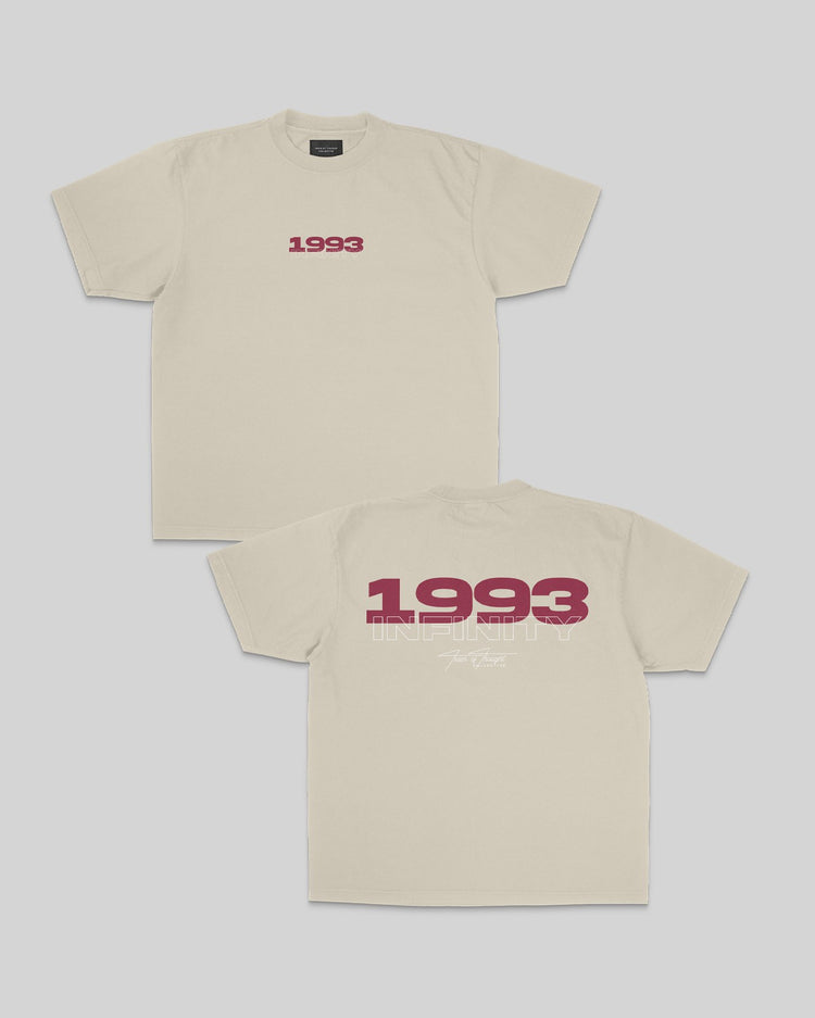 1993 Oversized Oatmeal Tee - trainofthoughtcollective
