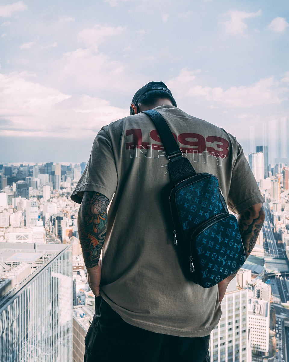 1993 | Oversized Shadow Graphic Tee – trainofthoughtcollective