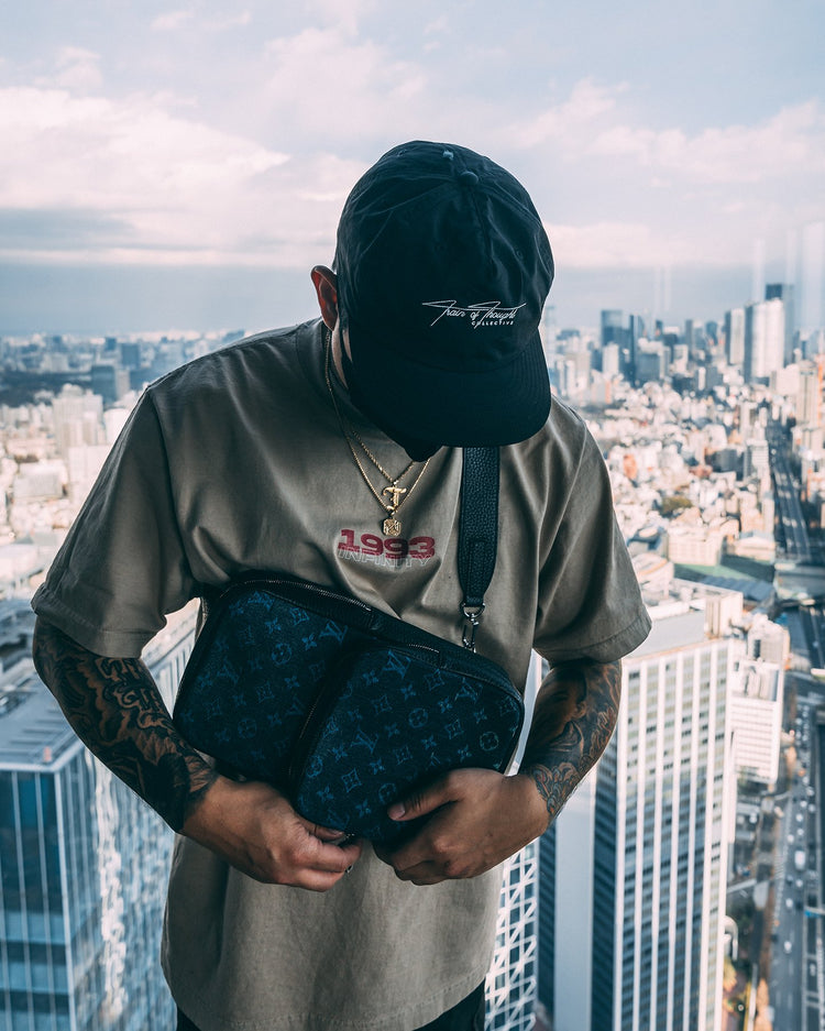 1993 Oversized Shadow Tee - trainofthoughtcollective