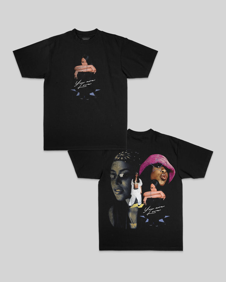 At Your Best Black Tee - trainofthoughtcollective