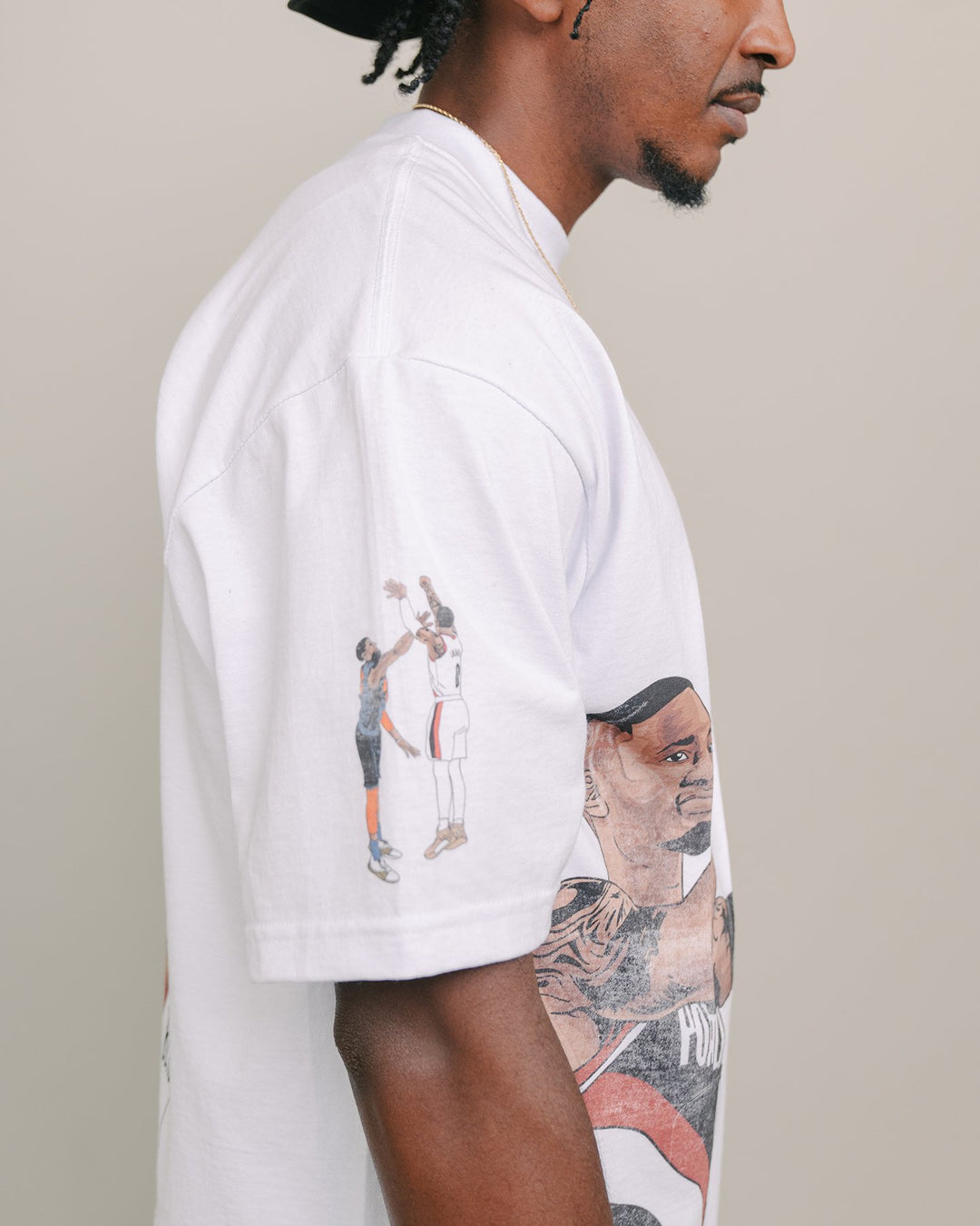 Dame Dolla White Tee *Collectors Edition* - trainofthoughtcollective