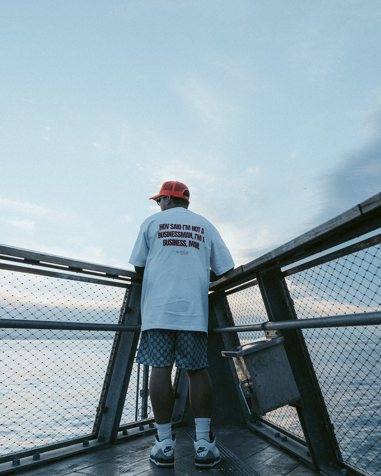 HOV Said White TEE - trainofthoughtcollective