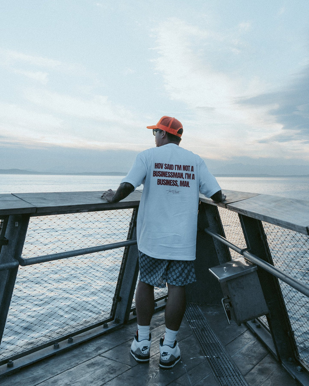 HOV Said White TEE - trainofthoughtcollective