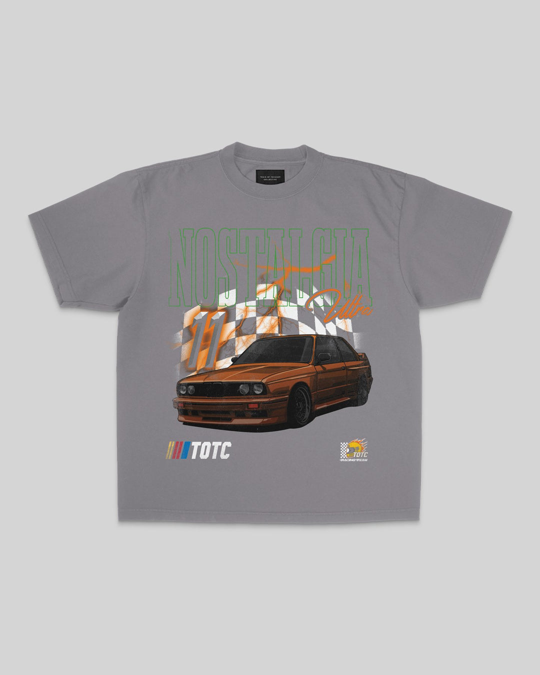 Nostalgia Ultra Racing Oversized Cement tee - trainofthoughtcollective