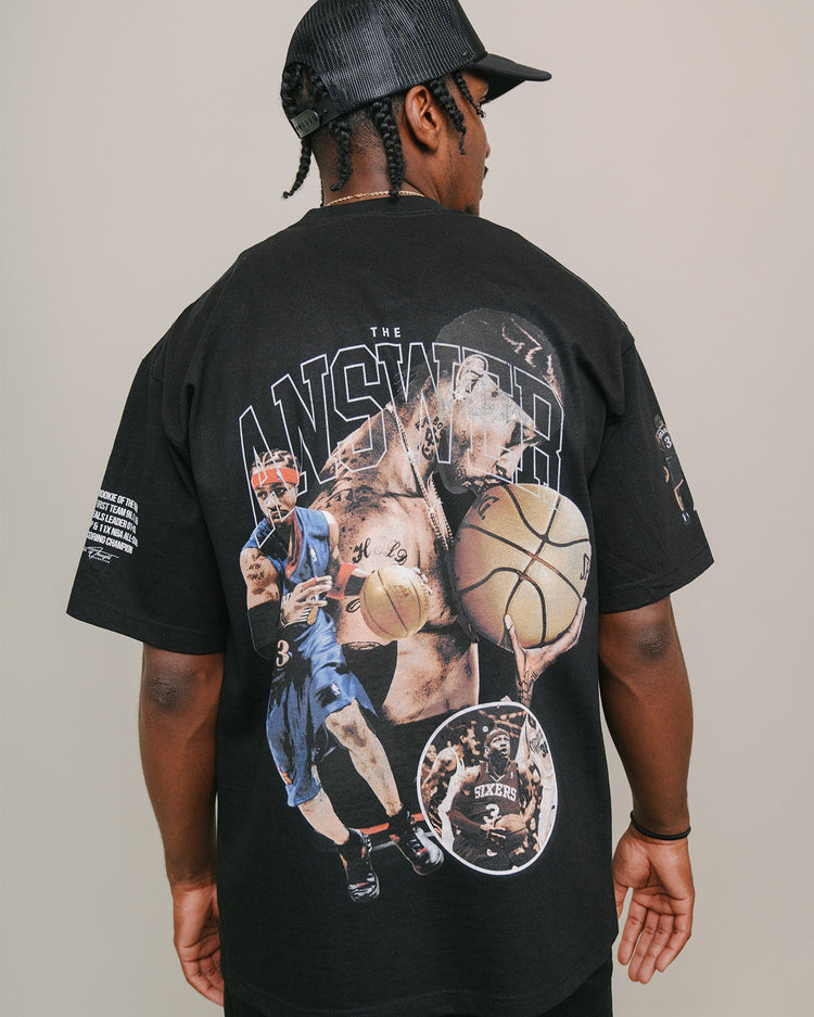 The Answer Black Tee *Collectors Edition* - trainofthoughtcollective