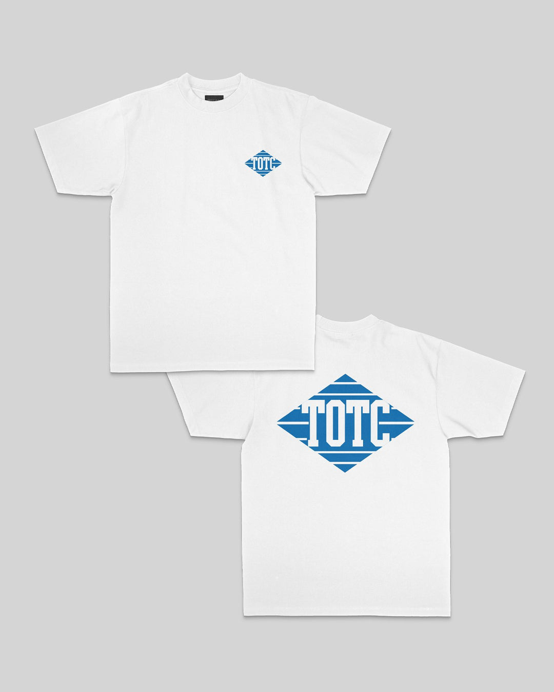 TOTC Jive White Tee - trainofthoughtcollective