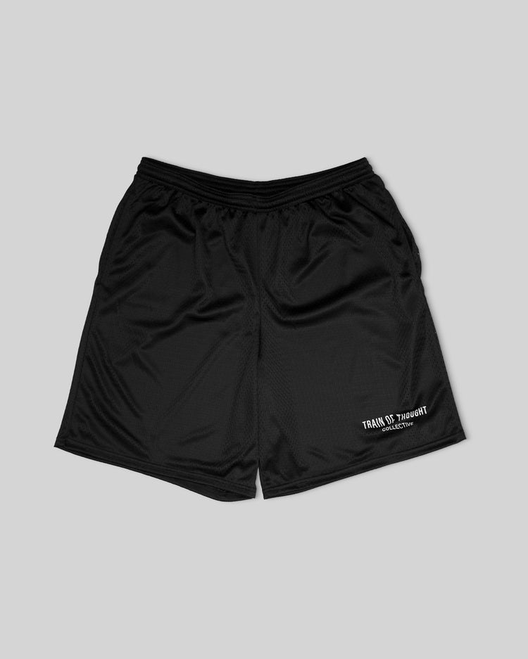 TOTC Necessary Mesh Shorts - trainofthoughtcollective