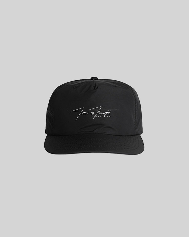 TOTC Signature Surf Black Snapback - trainofthoughtcollective