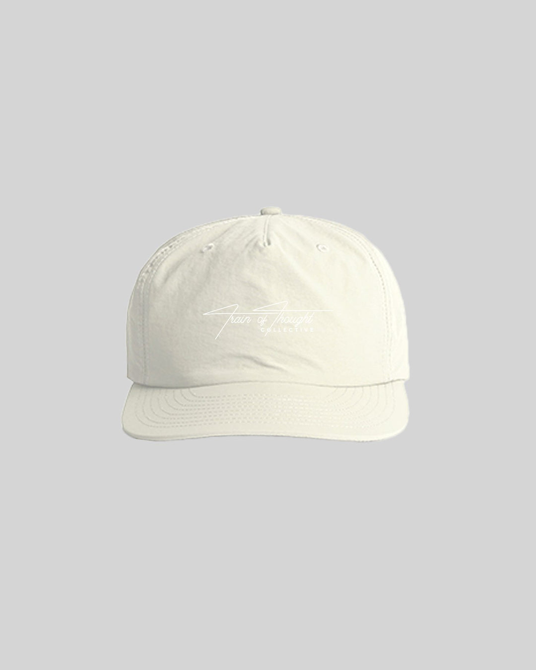 TOTC Signature Surf Off White Snapback - trainofthoughtcollective