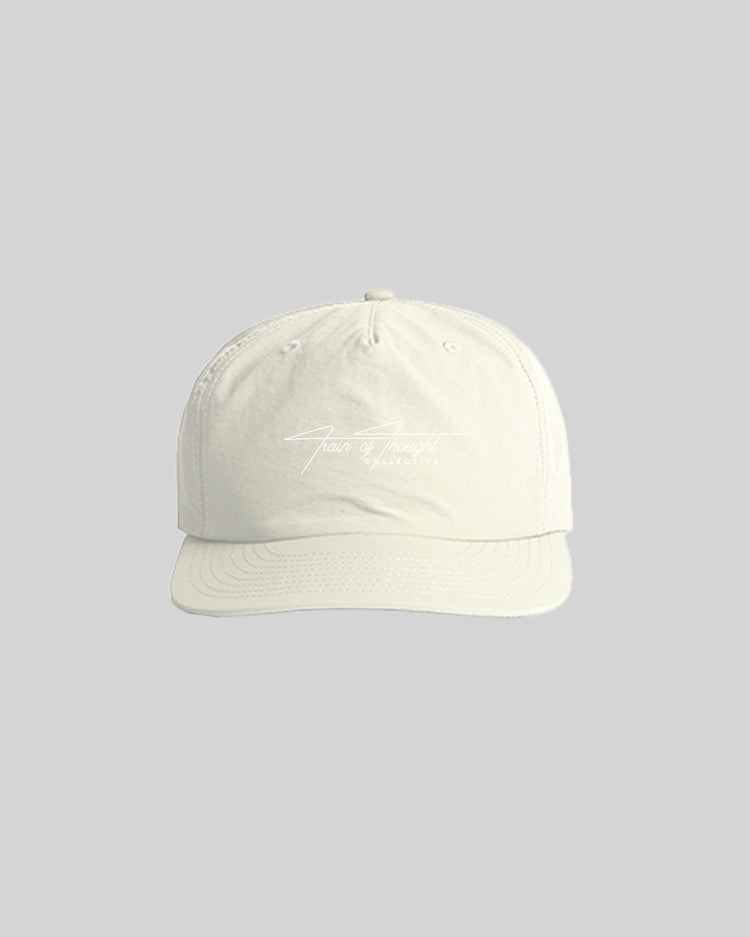 TOTC Signature Surf Off White Snapback - trainofthoughtcollective