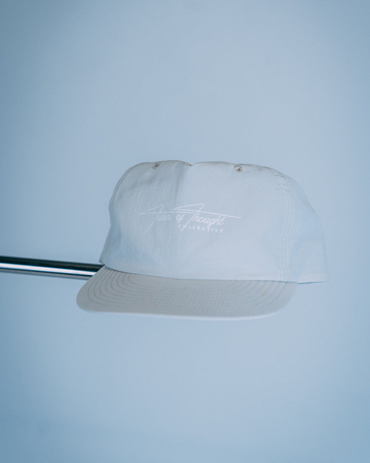 TOTC Signature Surf Off White Snapback - trainofthoughtcollective