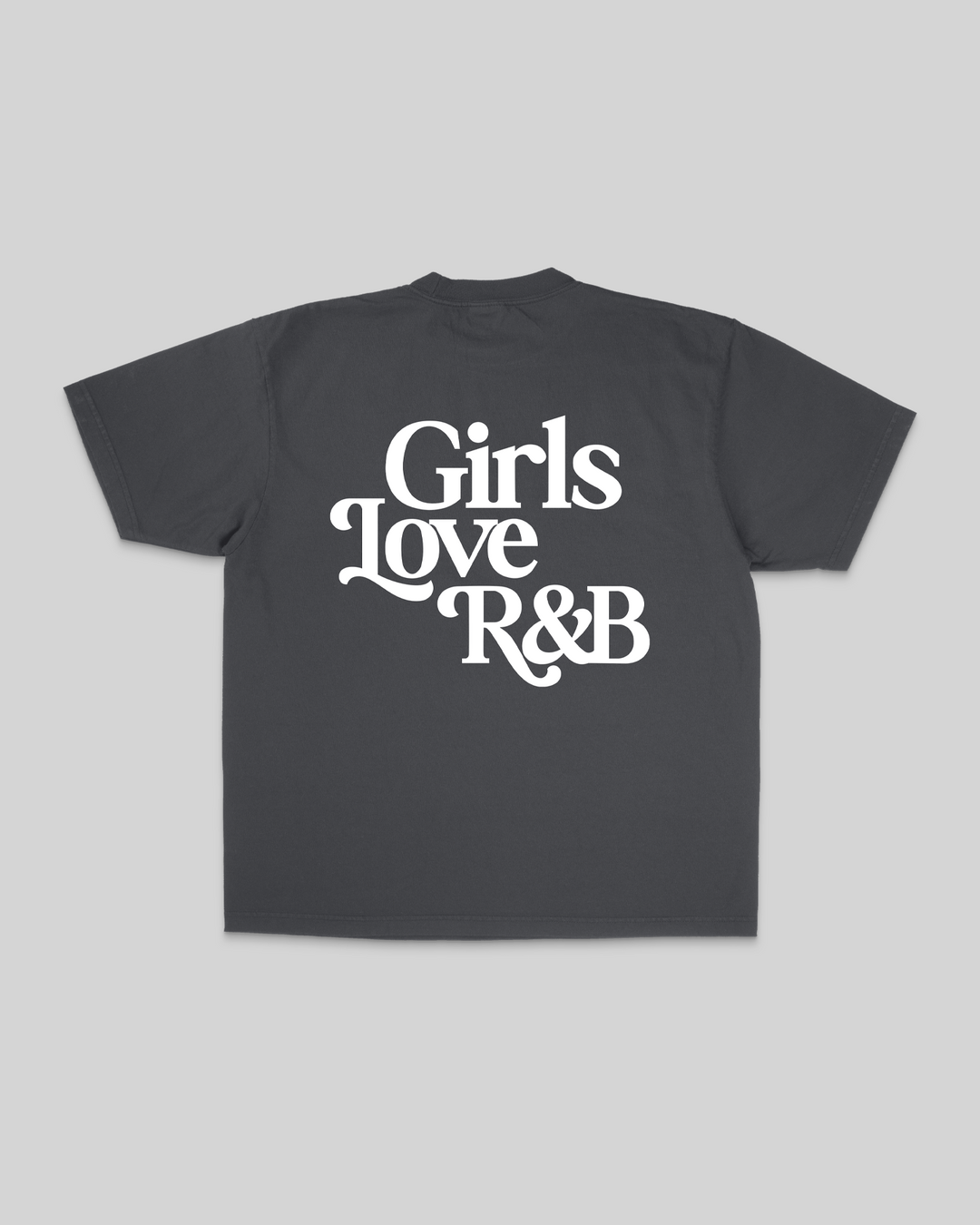 Girls Love R&amp;B V1 | Oversized Shadow Graphic Tee