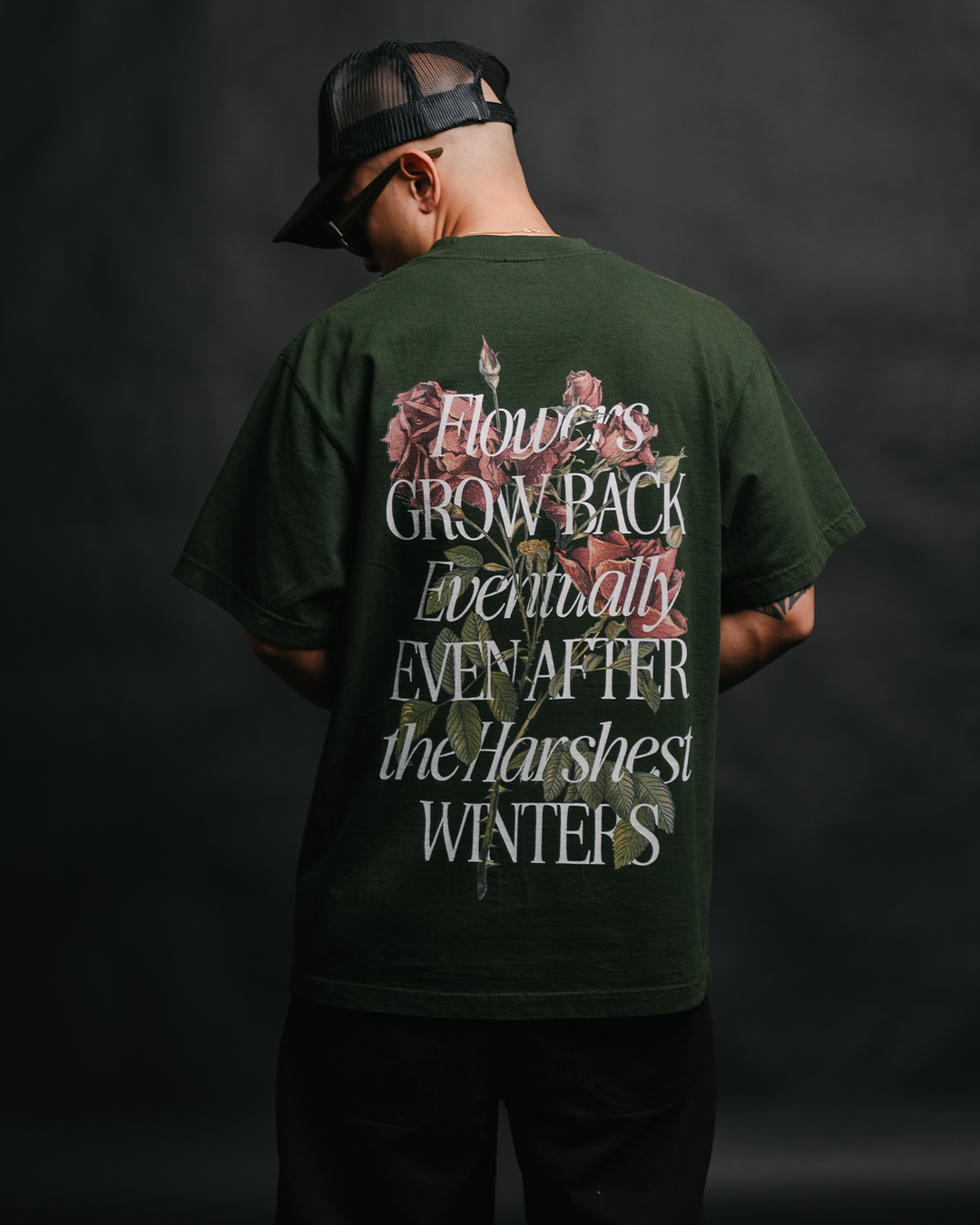 Growth Eventually V2 Green Tee
