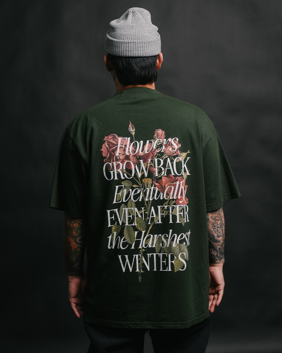 Growth Eventually V2 Green Tee