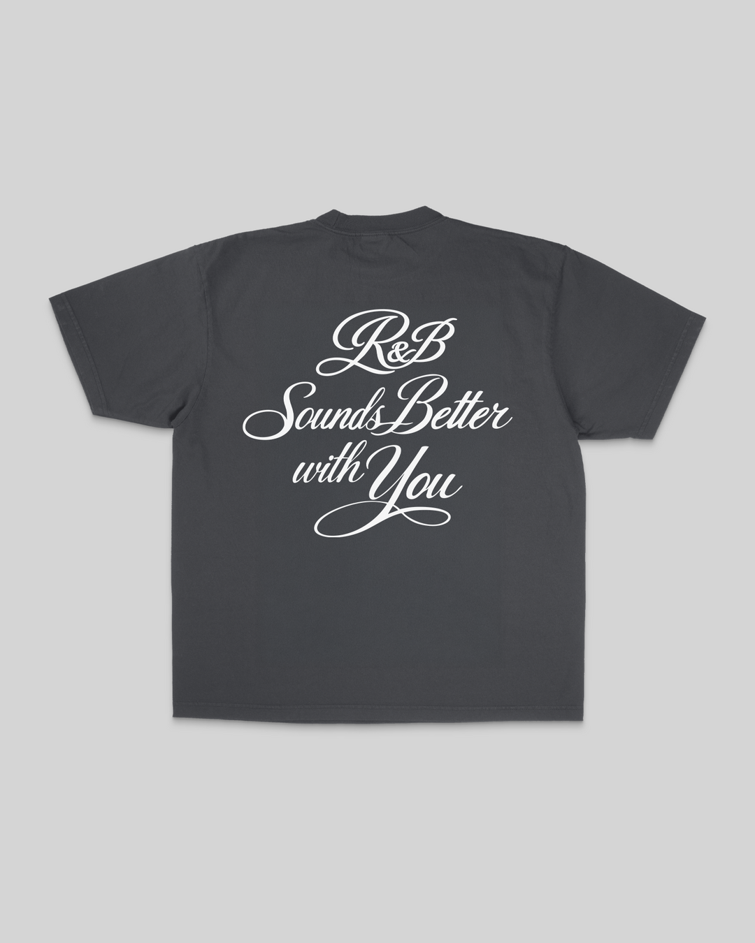 R&amp;B with You | Oversized Shadow Graphic Tee