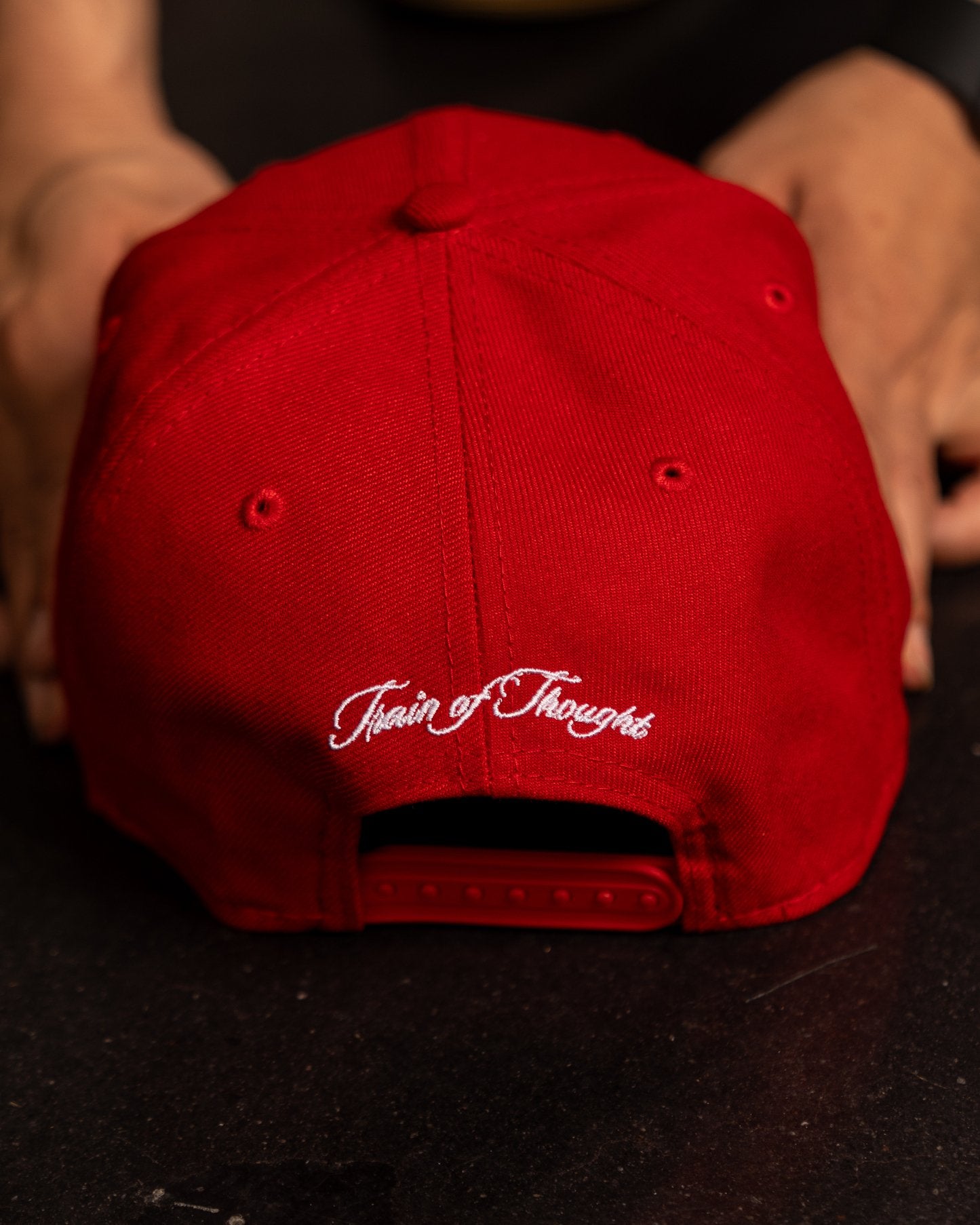 Angels City Rose New Era Red Snapback - trainofthoughtcollective