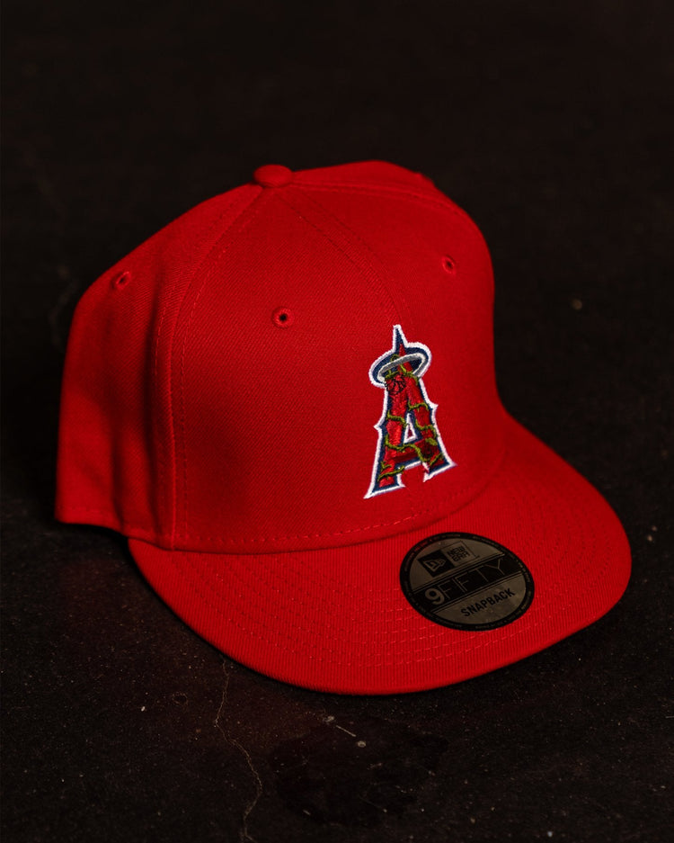 Angels City Rose New Era | Snapback - trainofthoughtcollective #color_red