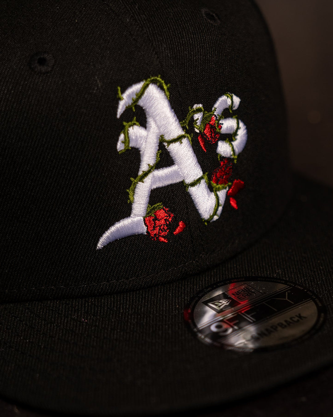 Atlanta City Rose New Era Black Snapback - trainofthoughtcollective