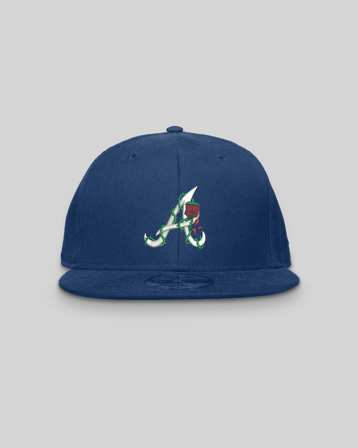 Atlanta City Rose New Era | Snapback - trainofthoughtcollective #color_navy-blue