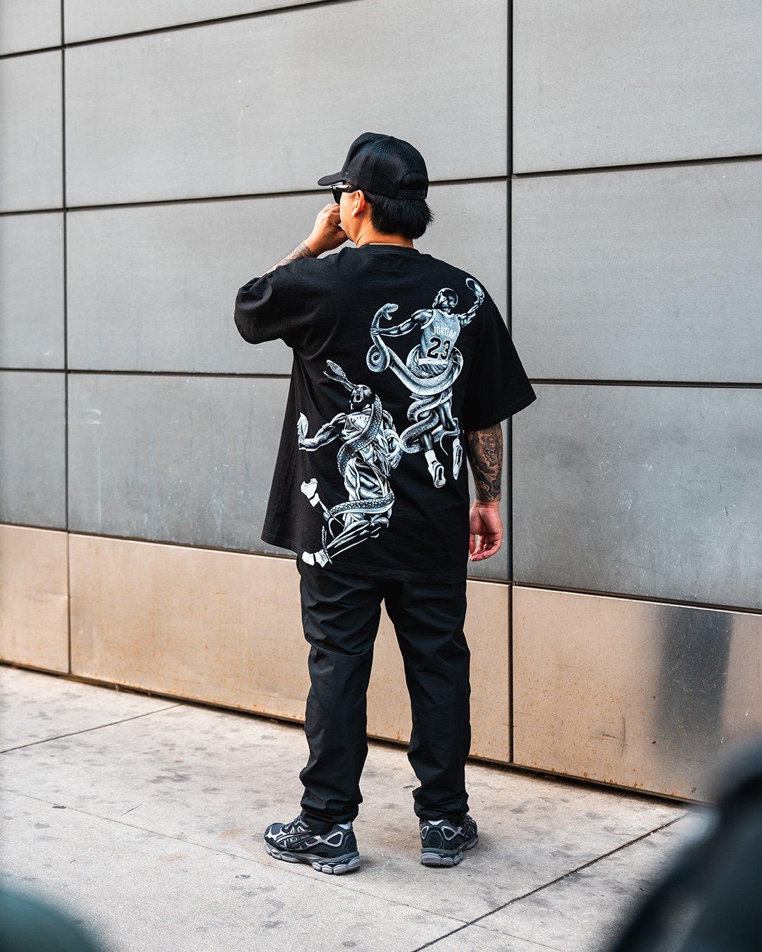 Ball Gods V1 Black Tee - Vault Drop Vol 2 - trainofthoughtcollective