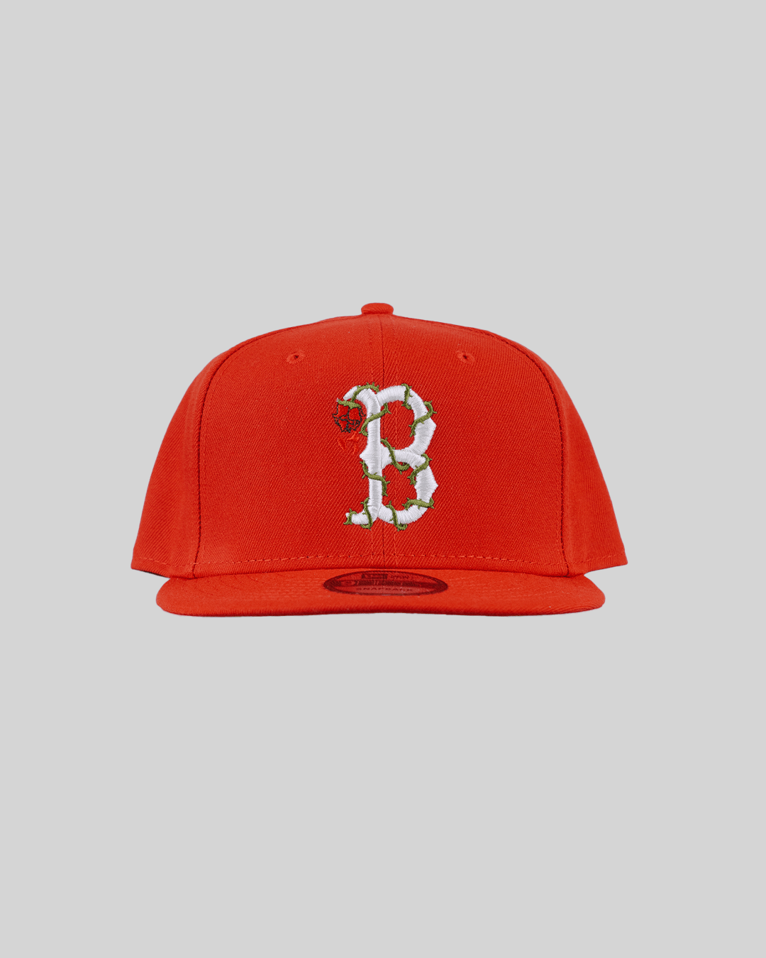 Boston City Rose New Era Red Snapback - trainofthoughtcollective