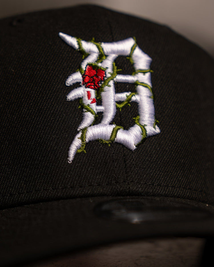 D City Rose New Era Black Snapback - trainofthoughtcollective