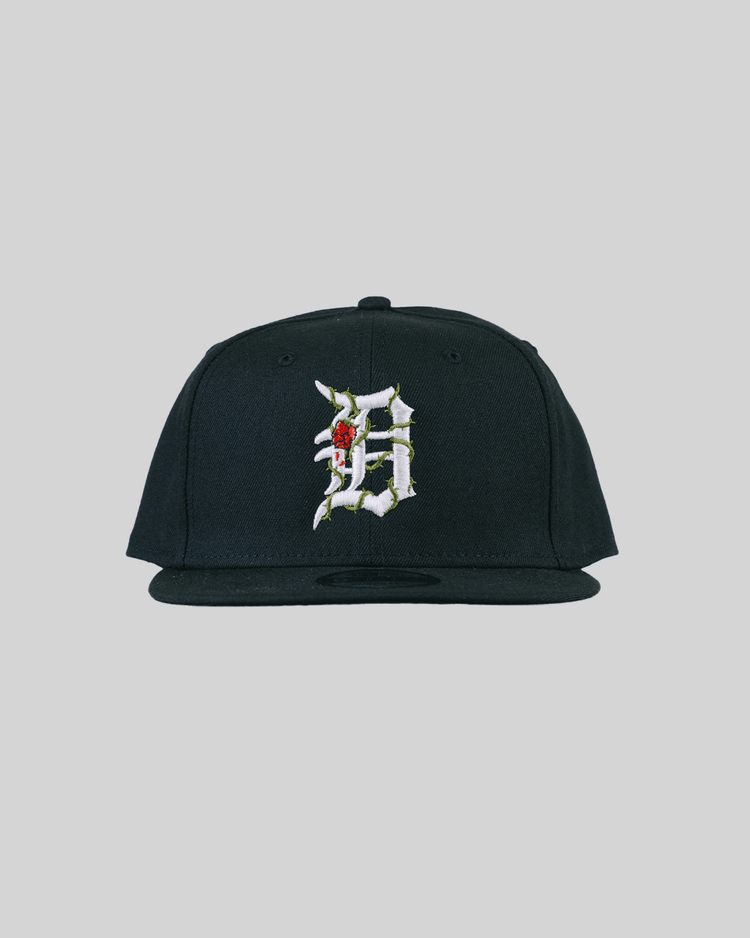 D City Rose New Era Black Snapback - trainofthoughtcollective