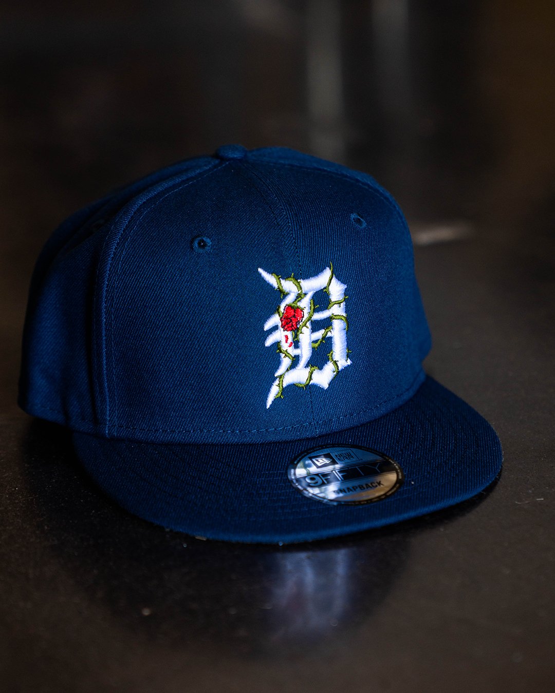 D City Rose New Era Navy Blue Snapback - trainofthoughtcollective