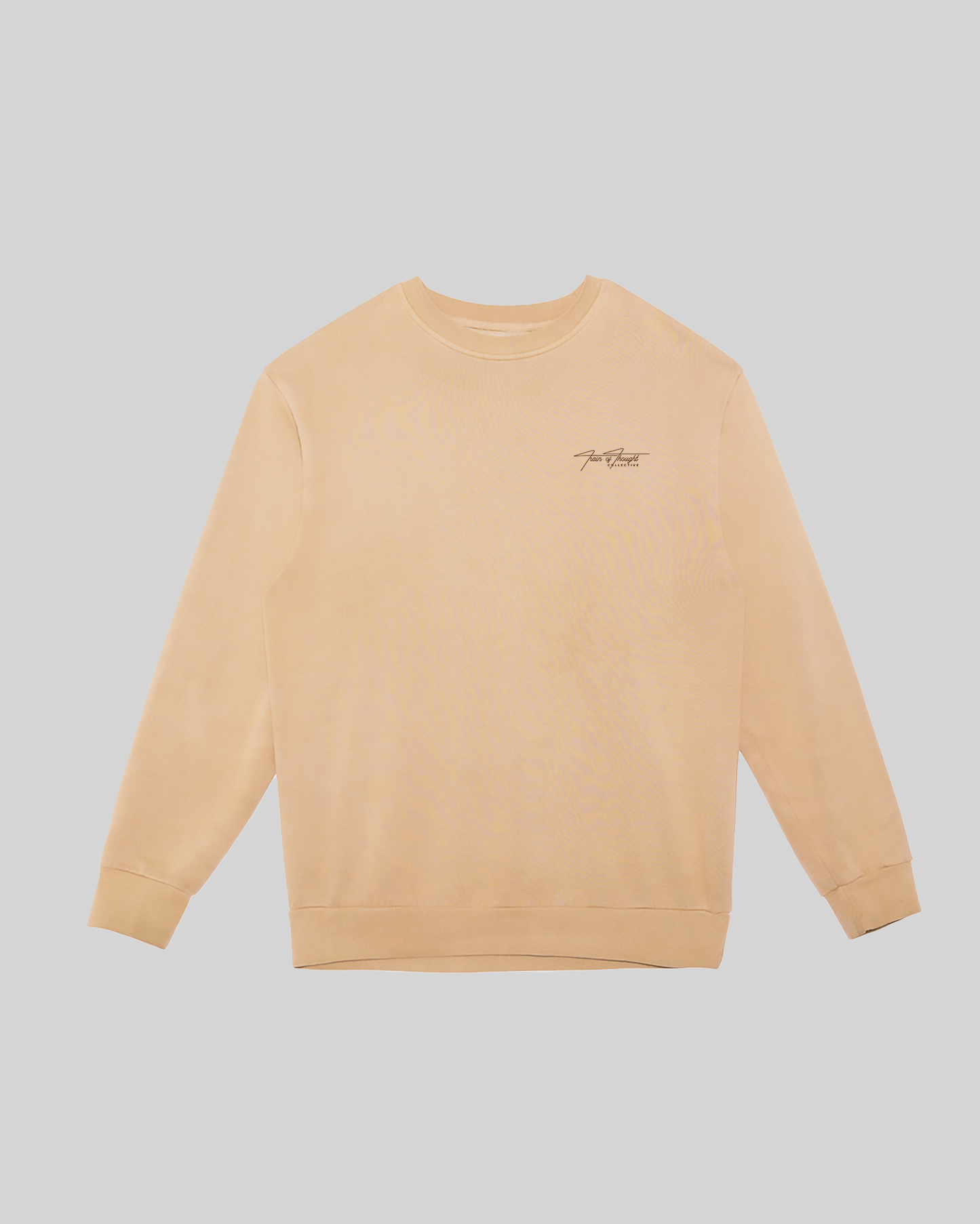 Don't Skip Mushroom Crewneck Sweatshirt - trainofthoughtcollective