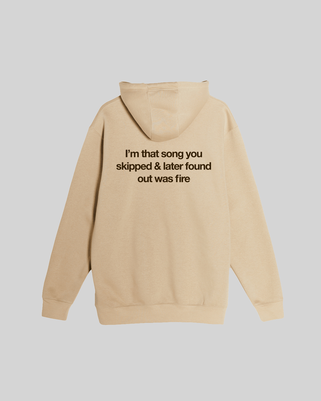 Don't Skip Mushroom Hoodie - trainofthoughtcollective