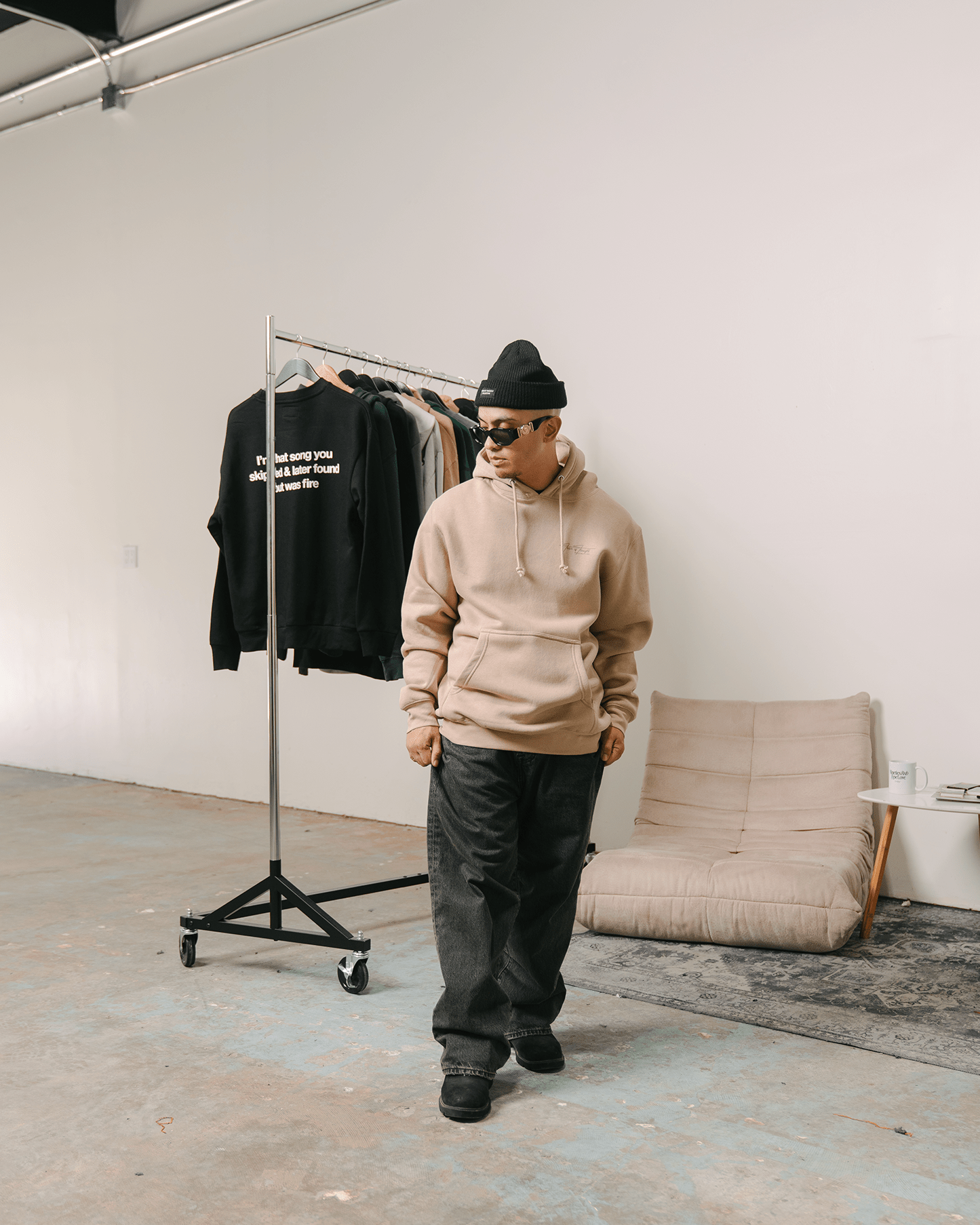 Don't Skip Mushroom Hoodie - trainofthoughtcollective