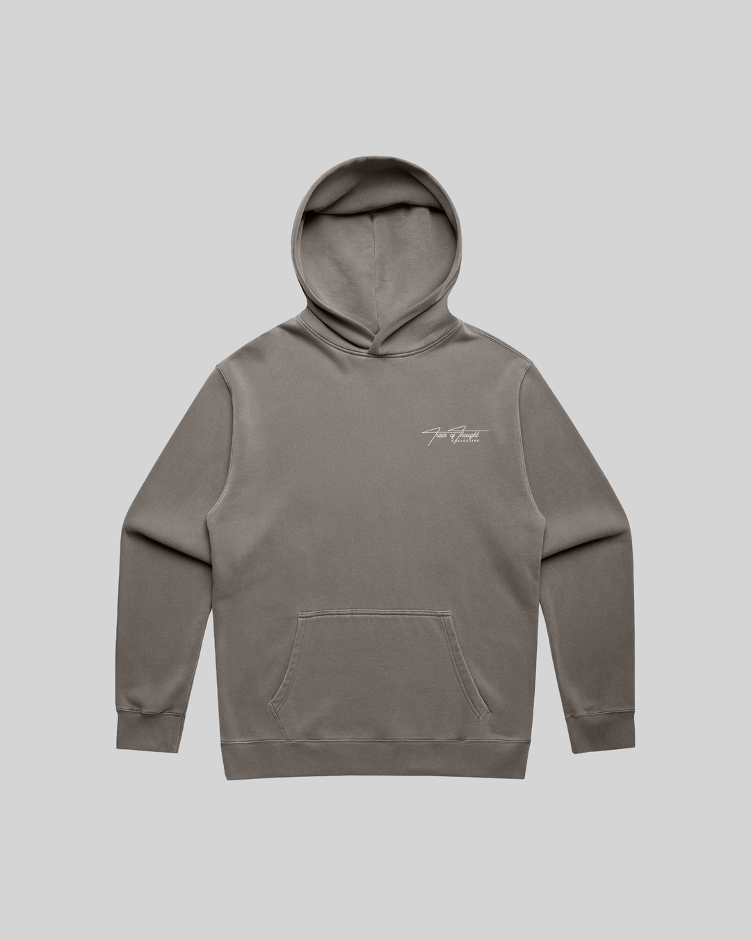 Don't Skip Relaxed Grey Hoodie - trainofthoughtcollective
